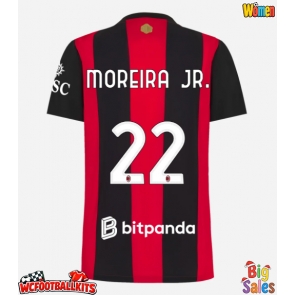 AC Milan Diego Moreira #22 Replica Home Stadium Shirt for Women 2026-27 Short Sleeve